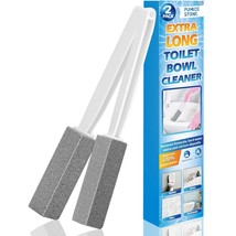 2 Pack Pumice Stone For Toilet Cleaning With Extra Long Handle, Premium Pumice S - $13.99