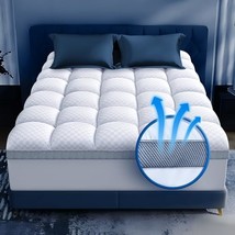 Premium Memory Foam Mattress Topper King For Ultra Comfort, 2 Inch, 21&quot; ... - $40.94