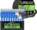 GearIT 10Pack 20ft Cat6 Ethernet Cable &amp; 100ft Cat6 Cable - $208.99