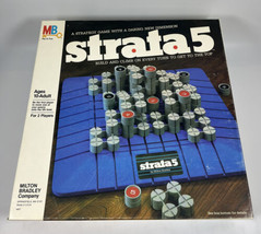 Strata 5 Vintage 1984 Board Game Milton Bradley Used Complete Game - £16.69 GBP