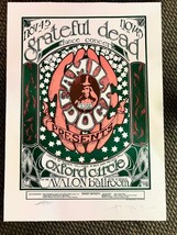 Stanley Mouse and Alton Kelley Signed Logo Grateful Dead Lithograph - £1,597.91 GBP