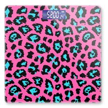 Weight Scale Digital Scale for Body Weight Bathroom Scales, Pink Leopard - £15.61 GBP