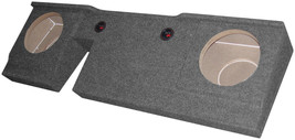 QPower Ford F-150 Super Crew &#39;04-&#39;08 Dual 10&quot; Sealed Empty Woofer Enclosure - $3,988.47 MXN