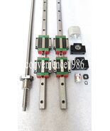 2 pcs HGR25-500mm Linear rail &amp; HGW25CC &amp;RM2505-500mm Ballscrew&amp;BF20/BK2... - $261.33