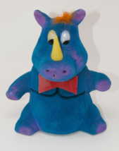 Dee Beebo Import Plastic Flocked Hippo with Bowtie - $29.39