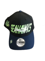 NWT New Seattle Seahawks New Era 39Thirty NFL Draft Size M/L Flex-Fit Hat - £21.75 GBP