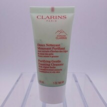 Clarins Purifying Gentle Foaming Cleanser Combination To Oily Skin 1oz S... - $10.88
