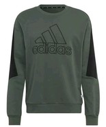 ADIDAS ~ HJ9934 M FI BOS ~ Crewneck Long Sleeve ~ Sweatshirt ~ GREEN ~ L... - $56.13 CAD