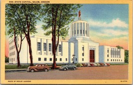 State Capitol Salem Oregon Postcard Unposted - £7.84 GBP