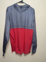 Under Armour Men's Large Hooded Anorak Jacket 1/3 Zip Windbreaker Grey R... - $59.40