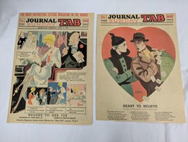 1936 Minneapolis JOURNAL SUNDAY TAB Newspaper Cover JOHN HELD ARTHUR CROCH ART - £78.02 GBP