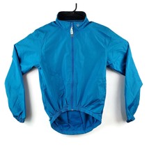Canari Jacket Softshell Windbreaker Cycling Bicycle Blue High Vis Men Si... - $24.70