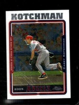 2005 Topps Chrome #305 Casey Kotchman Nmmt Angels *X83356 - £0.99 GBP