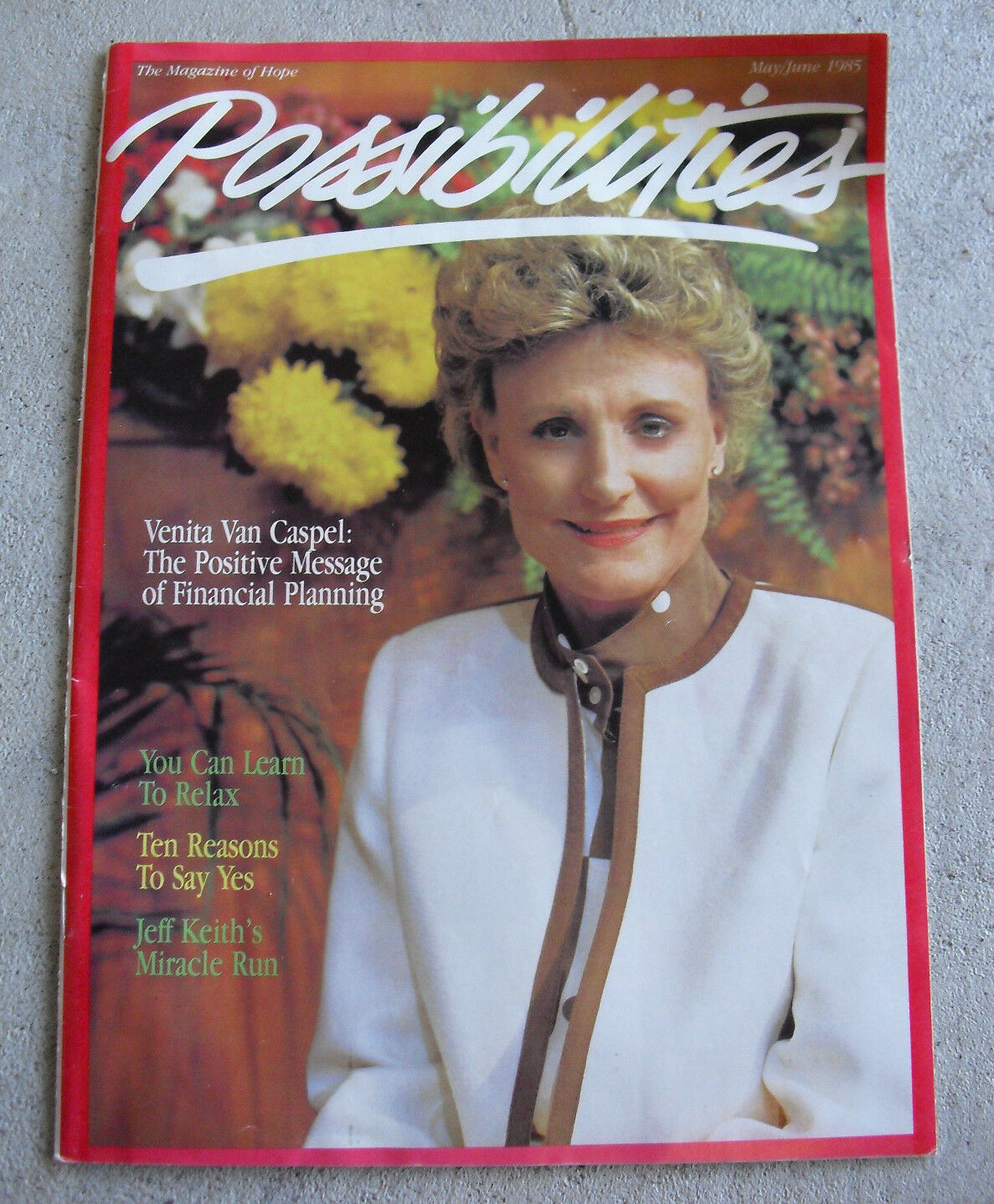 Vintage May June 1985 Possibilities The Magazine of Hope - $16.83