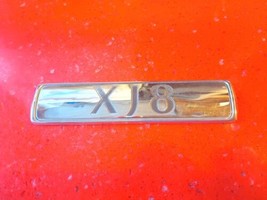 04 05 06 07 Jaguar “XJ8” Rear Trunk Lid Chrome Emblem Logo Badge Nameplate Oem - $17.99