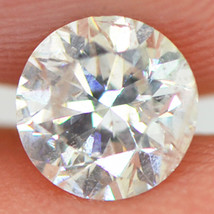 Round Shape Diamond Loose Polished Certified 0.81 Carat G/SI2 Natural Enhanced - £578.20 GBP