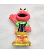 Sesame Street Elmo Toy Plastic Vintage Holding Binoculars - £7.89 GBP