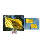 USA MADE 3x5 HAPPY FACE SMILE Heavy Duty Indoor/outdoor SuperPoly FLAG B... - £11.18 GBP