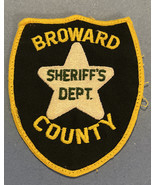 FLORIDA, BROWARD COUNTY SHERIFF&#39;S OFFICE PATCH 4” - $4.00