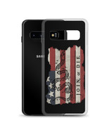 Ben Franklin JOIN OR DIE 1754 Cartoon Custom Samsung Cell Mobile Phone Case - $19.99