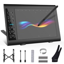 Graphics Drawing Tablet 10 X 6 Inch Large Active Area With 8192 Levels B... - £68.17 GBP