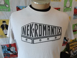 Vintage Nekromantix 2001 Machete Nek-Romantix Coffin concert tour t Shirt M - £34.99 GBP
