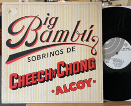 Cheech &amp; Chong Big Bambu with Rolling Paper VG+ Vinyl LP Ode SP-77014 - £38.70 GBP