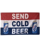 Miller Lite Beer Sign Banner 3x5 Ft New Welcome Flag String Light Bar - $223.50 MXN