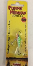 Northland Tackle PMD2-20 Puppet Minnow Darter Jig Glow Perch 1/4oz  Lure... - £19.46 GBP
