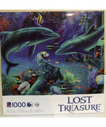 Dolphin Dreams Lost Treasure 1000piece Puzzle 28 X 19 - £8.95 GBP