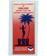 Come to Chevron Island Oakland Adjacent Cities Southern Alameda County M... - £12.55 GBP
