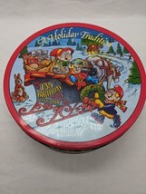 Vintage 1988 Keebler Company A Holiday Tradition 10&quot; Round Cookie Tin 135th - £30.75 GBP