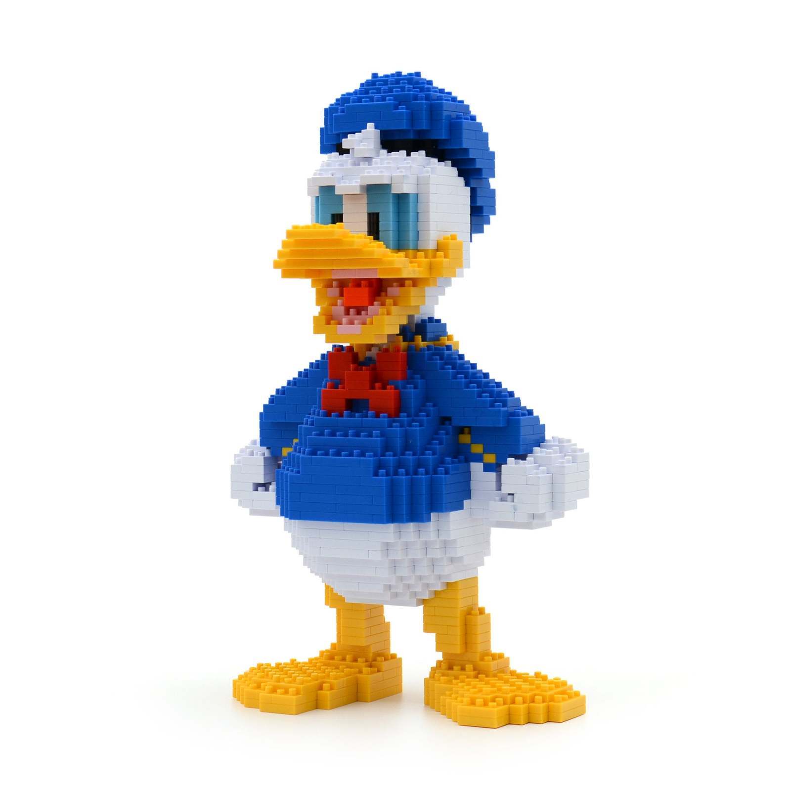 Donald Duck (Disney Classic) Brick Sculpture (JEKCA Lego Brick) DIY Kit