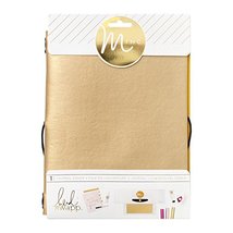 American Crafts Heidi Swapp Minc Journal Cover Gold - £5.39 GBP
