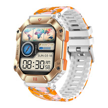 Kr80 Smart Watch Heart Rate Bluetooth Call Compass Smart Bracelet Sports Watch - £38.63 GBP