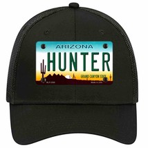 Hunter Arizona Novelty Black Mesh License Plate Hat - £22.77 GBP