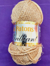 Patons Brilliant DK Weight Acrylic blend yarn color  3023 Gold Glow - £1.93 GBP