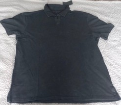John Varvatos Men&#39;s Short Sleeve Open Collar Polo Shirt Marbel Wash Look... - $826.30 MXN