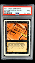 1994 MtG Magic the Gathering Revised Contract From Below Rare PSA 9 Reserve List - £50.51 GBP
