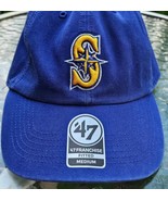 New MLB Seattle Mariners ‘47 Franchise Cooperstown Hat Easy Fitted Cap S... - $19.35