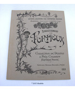 Rare Original 1914 Catalogue Establishment of Portieux Designs, France - £176.32 GBP