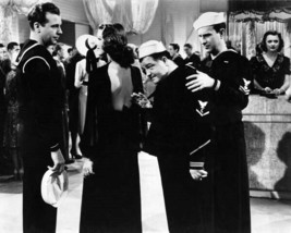 In The Navy 1941 Dick Powell Bud Abbott admire beautiful woman 8x10 inch photo - £7.62 GBP
