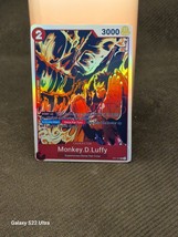 One Piece TCG Monkey D. Luffy Custom Holographic Leader -
show original title... - £5.39 GBP