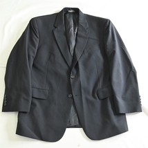 Jos A Bank 44S Navy Blue 100% Wool Blazer Suit Jacket Sport Coat - $44.99