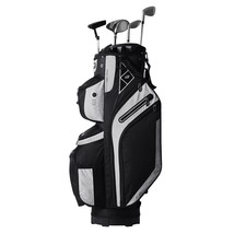 VEVOR Golf Cart Bag with 14 Way Organizer Divider Top, 36&quot; 13 Pockets Pr... - £146.67 GBP