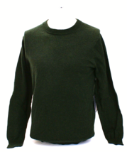 Daniel Hechter Paris Green Cotton Cashmere Blend Crew Neck Sweater Men&#39;s S NWT - £77.77 GBP