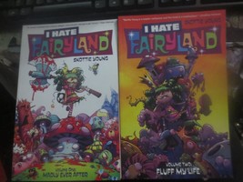 I Hate Fairyland Volume 1 &amp; 2 Fluff my LifeTrade Paperbacks Skottie Young - £7.65 GBP