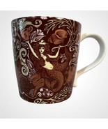 Starbucks Siren&#39;s Song 2008 Anniversary Coffee Mug Brown White Ceramic 1... - $303.80 MXN