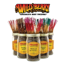 Wildberry Incense 11” Sticks Scent 20 Per Pack Buy 2 Get 1 Free! Wild Berrym... - £5.29 GBP