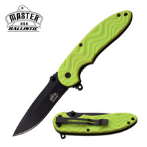 Master Usa MU-A036GN Spring Assisted Knife 4.5" Closed - $6.92